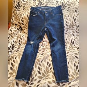 ROUTE 66 Cropped Skinny Jeans, Size 12